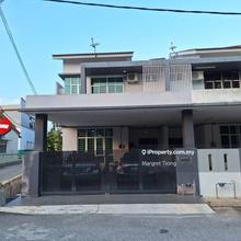 2storey corner house bukit setongkol for rent