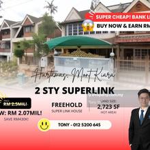 Earn Rm430k! Bank Lelong 2 Storey Terrace @ Sri Hartamas Mont Kiara KL