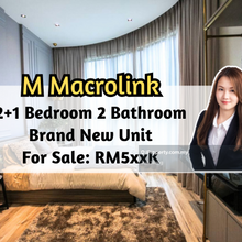 M Macrolink, 2 plus 1 Bedroom 2 Bathroom, Brand New Unit, Tower A