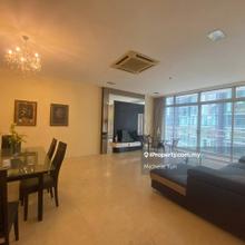 Fully furnished,3rooms,4bath,vacant now,2carpark,end lot,walk to klcc