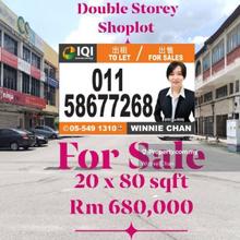 Ipoh Town Double Storey Shoplot For Sale