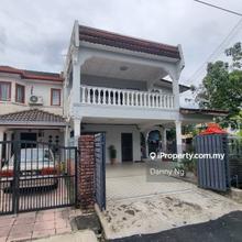 Corner Double Storey House Pandan Indah For Sell