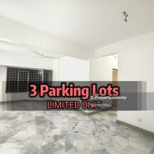 Ground Floor, 3 Parking Lots, Basic unit easy for renovation