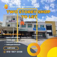 2 storey opp. Tower Regency at Ipoh New Town