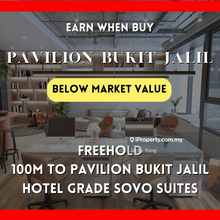 Freehold Studio next to Pavilion 2 Bukit Jalil