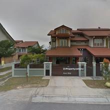 Denai Alam Corner Lot 2 Storey Terrace For Sale, Shah Alam Dijual  