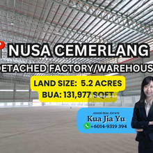 Nusa Cemerlang Gelang Patah 5.15 Acres New Detached Factory