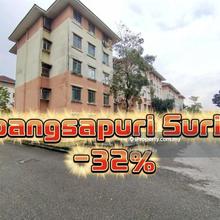 Puchong apartment -32%