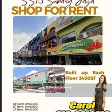 Limited Subang Jaya  Renovation  Unit Shop Office For Rent 