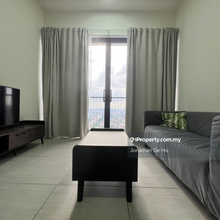 Fully furnish nice KL open view high floor well maintain near LRT 3 