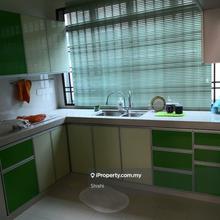 Kulai 1.5 storey terrance fully furnished freehold