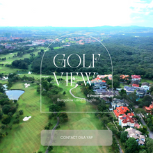 Bungalow land with greenery and golf view land for sale