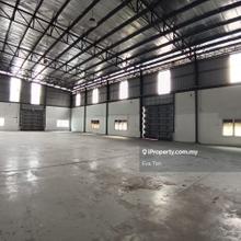 Rawang Industrial Park 2 units side by side semi-d factory for sale