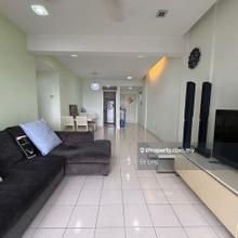 Puchong jaya sri bayu apartment 1150 sqft for sale,350kneg,furnished 