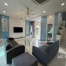 Ambang Botanic 2 Klang 3 Sty Bungalow 50x85 Fully Furnished For Rent