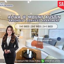 Aliva @ Mount Austin, Services Apartment, 1-3 Bedroom available