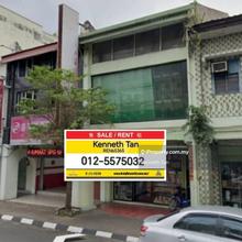 Below Market Double Storey Facing Main Road Ipoh Town Shop for Sale