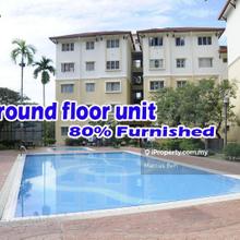 Limited Ground floor unit with almost 80% furnished condition