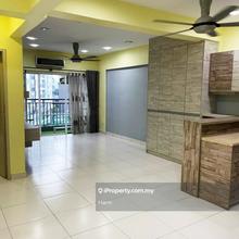 Clean Kitchen Cabinet Casa Tropika Condo Puchong 2 Cp For Rent