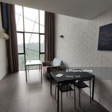Fully Furnished Duplex Soho ( Penthouse Corner Unit )
