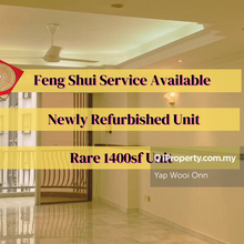 Nicely refurbished and polished unit. Rare 1400sf unit for sale