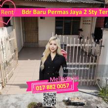 Masai Bandar Baru Permas Jaya Partly Furnish 2 Storey Low Cost Terrace