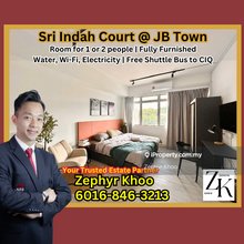 Sri Indah Court Free Shuttle Bus to Singapore to Work