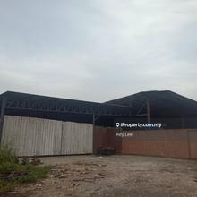 Open Shed Land with fencing, Jalan Seelong, Senai