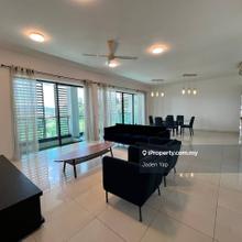 3 plus 1 bedrooms full furnished