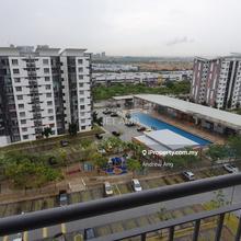 Nice Furnish Seri Kasturi Apartment,950sqf,3r2b, Setia Alam