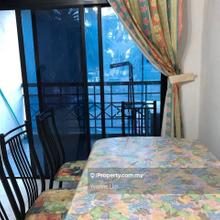 Mewah View Apartment, Bukit Mewah, 3 bedrooms, low floor, gng