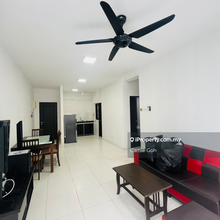 The heights residence condo ayer keroh ( two bedrooms with furnished )