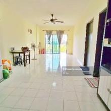 Freehold 1008sf 3 Room Pool view Indahria Apt Seksyen 22 Shah Alam