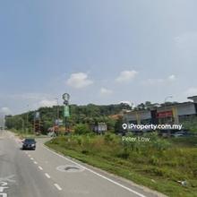 Rectangular shape flat land