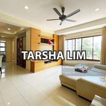Well partly furnished unit with 4rooms located at quiet location