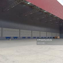 For Rent logistics warehouse in Banting, Telok Panglima Garang, Klang