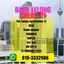 Bank Lelong Freehold Duplex Colony by Infinitium Klcc Kuala Lumpur