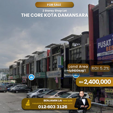 The Core, Kota Damansara 2 Storey Commercial Shoplot for Sale