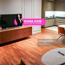 Nice fully furnished unit with sea view and city view