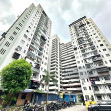 Pangsapuri Permai Sungai Besi Corner Lot 5min to Tbs Kl Flat Tenanted