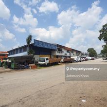 Double Storey Terrace Factory Corner Lot. Taman Taming Jaya, Balakong.