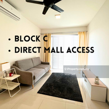 Block C with direct linkage to mall (2 side by side carparks)