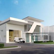 24hours gated and guarded new factory near senai airport for sale