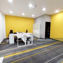 1066sf 3 rooms Partly Furnished Renovated Office