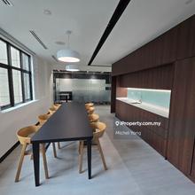 A Fully Furnished office ready move in walk to MRT
