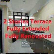 Persiaran Bukit Kecil - 2 Stories Terrace - 2000' -Fully Extended Unit