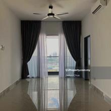 Partly furnished unit