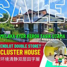 Endlot Double Storey Cluster House at Ayer Keroh Taman Tasik Utama