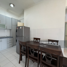 Plaza Menjalara,Kepong Partly Furnished unit included Washer & Fridge 