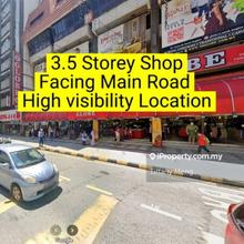 Tunku Abdul Rahman, KL City, 3.5 Sty Shop, Chow Kit Facing Main Road
